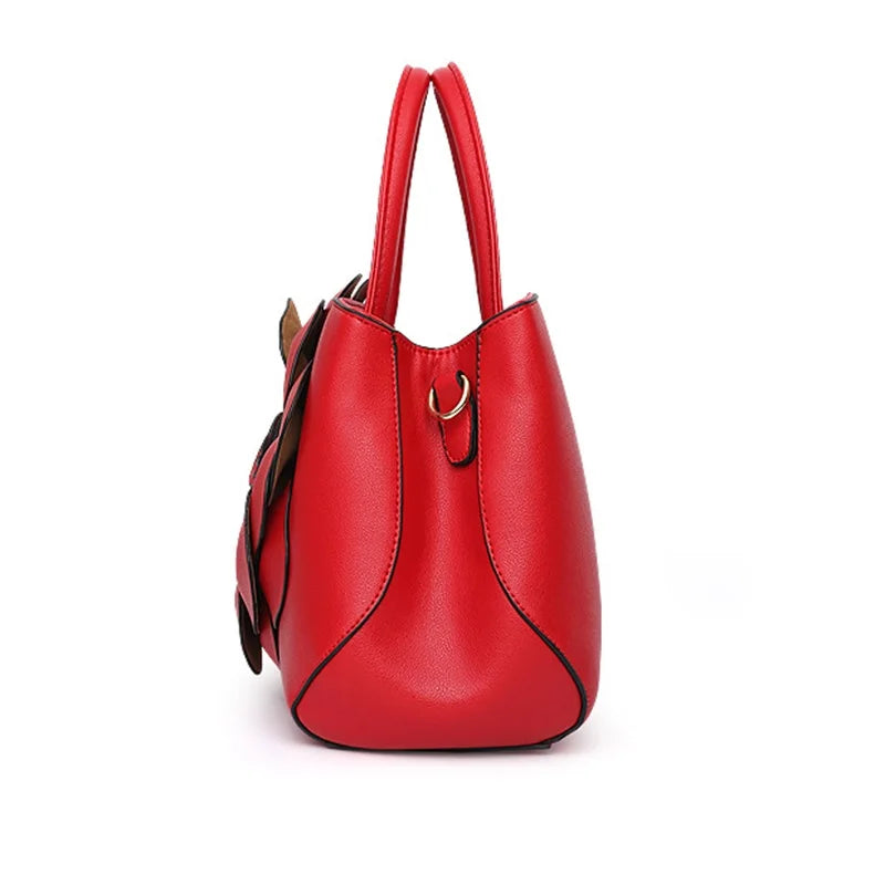 Bolsa Tote Feminina de Couro Impermeável - Florata [037] - Bolsa Tote Feminina de Couro Impermeável - Florata Miazzi 