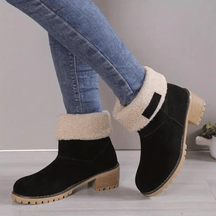 Bota Feminina Chelsea Forrada Com Lã | Sheepy ® [065] - Bota Feminina Chelsea Forrada Com Lã | Sheepy ® Miazzi Preto 33 