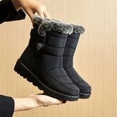 Bota Feminina de Inverno Impermeável Ashfield [005] - Bota Feminina de Inverno Impermeável Ashfield Miazzi Preto 33 