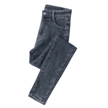 Calça Jeans Peluciada Para o Inverno - Jeans Hot [029] - Calça Jeans Peluciada Para o Inverno - Jeans Hot Miazzi Calça Jeans Escuro PP (34-36) 