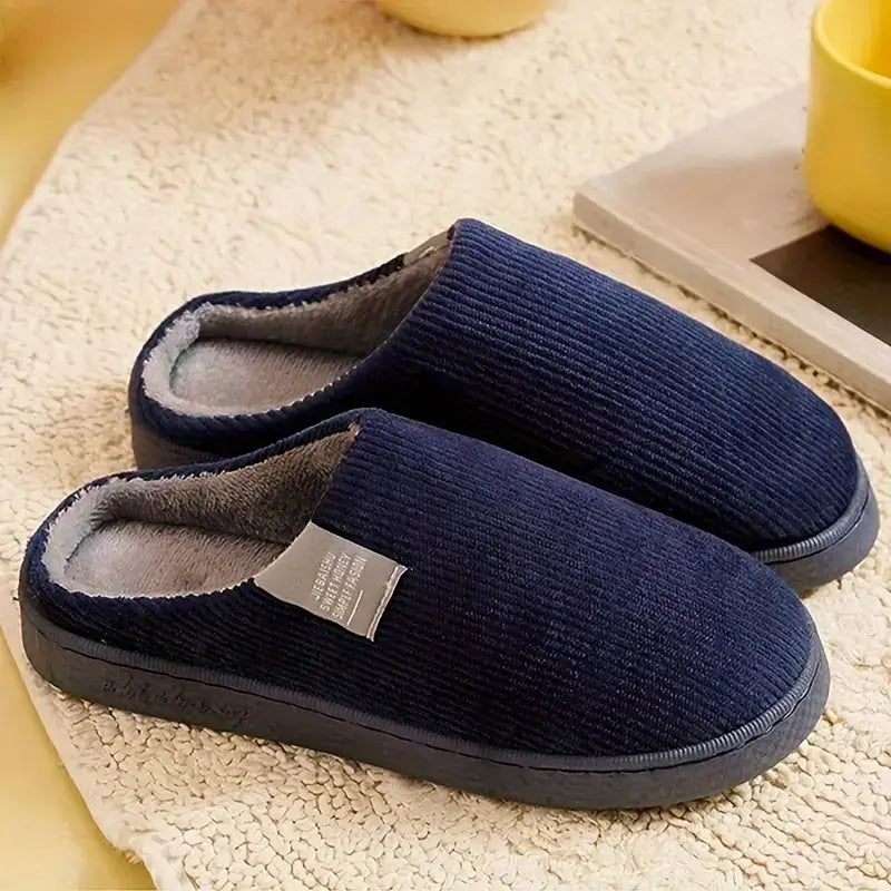 Pantufa Feminina Peluciada Antiderrapante - Confitt [035] - Pantufa Feminina Peluciada Antiderrapante - Confitt Miazzi Azul 36 