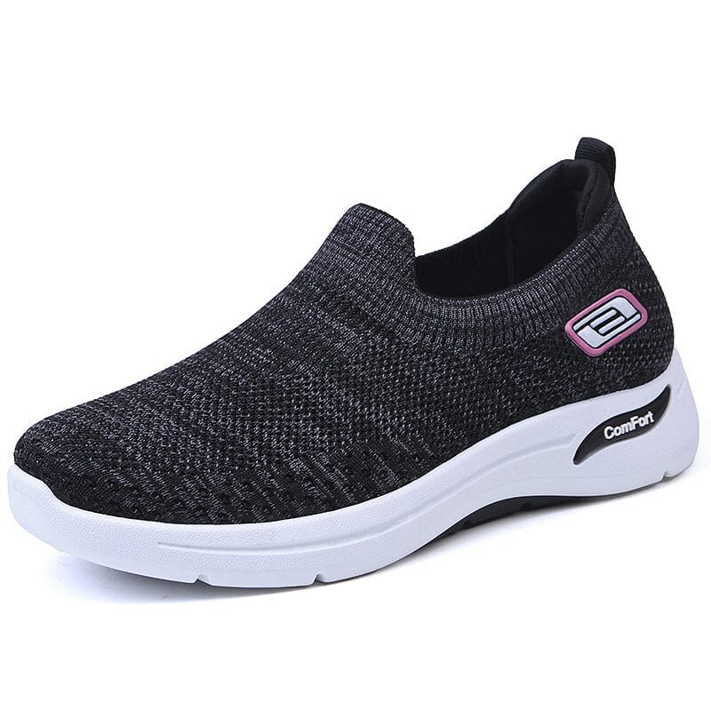 Tênis Ortopédico Feminino - Comfort Sneakers [070] - Tênis Ortopédico Feminino - Comfort Sneakers Miazzi Preto 35 