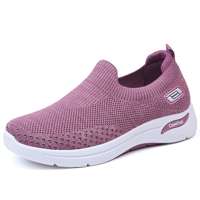 Tênis Ortopédico Feminino - Comfort Sneakers [070] - Tênis Ortopédico Feminino - Comfort Sneakers Miazzi Roxo 35 