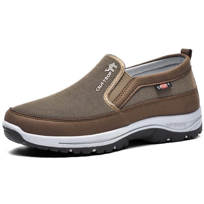 Tênis Ortopédico Feminino Comfort Titanium - Conforto Supremo [075] - Tênis Ortopédico Feminino Comfort Titanium - Conforto Supremo Miazzi Marrom 34 